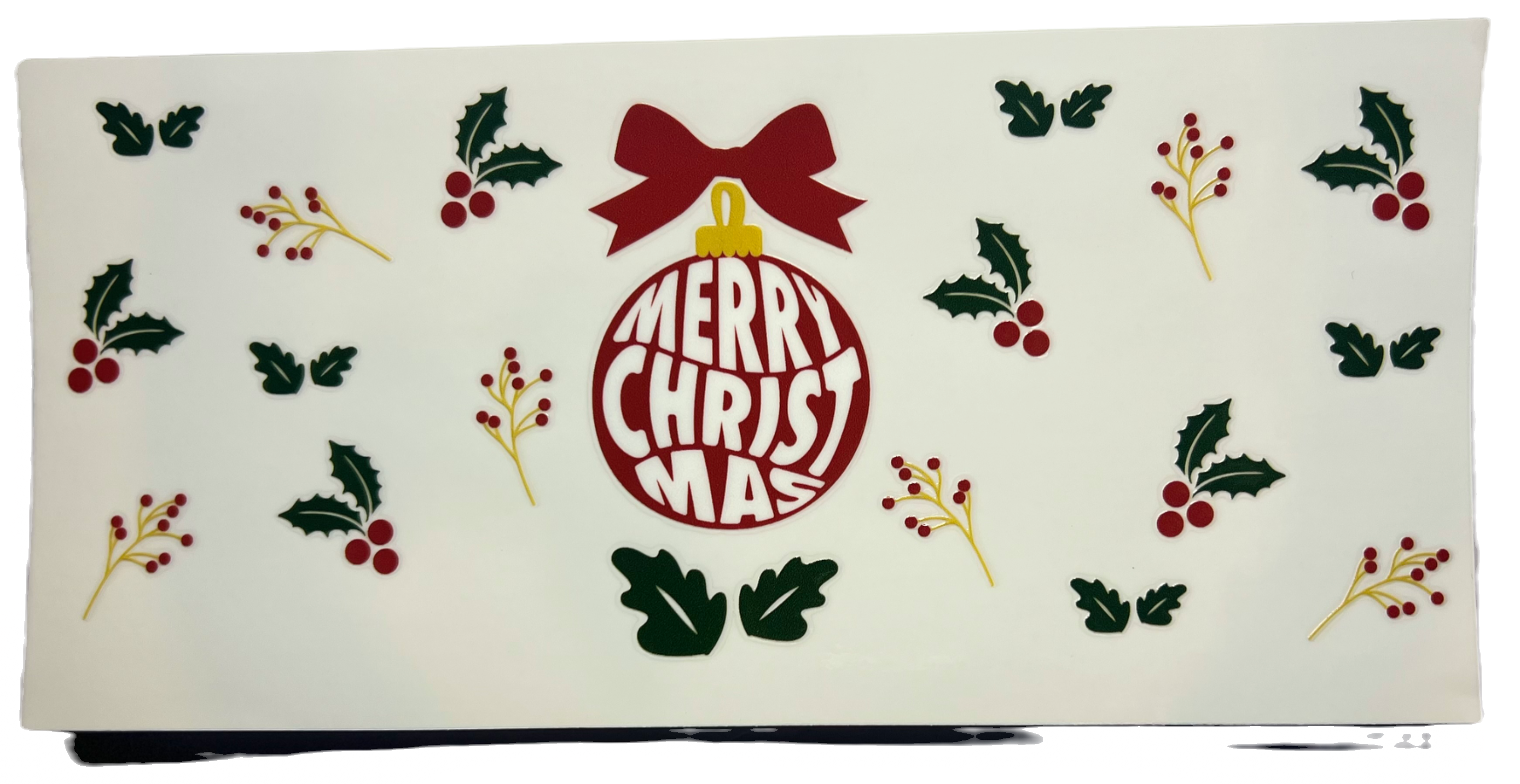 Christmas UVDTF print