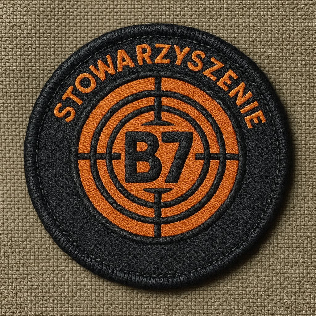 Naszywka na rzep STOWARZYSZENIE B7