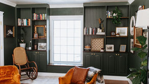 The Built-In's Are Completed! Take a Look at What we Added to our Living Room