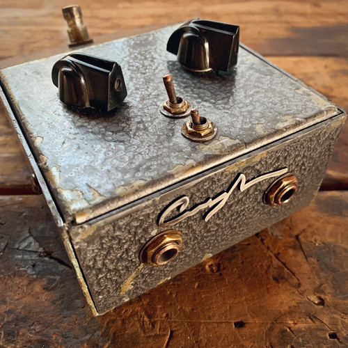 Zonk/MK1 Fuzz - Hammered Pewter Heavy Relic | Cunningham Amps