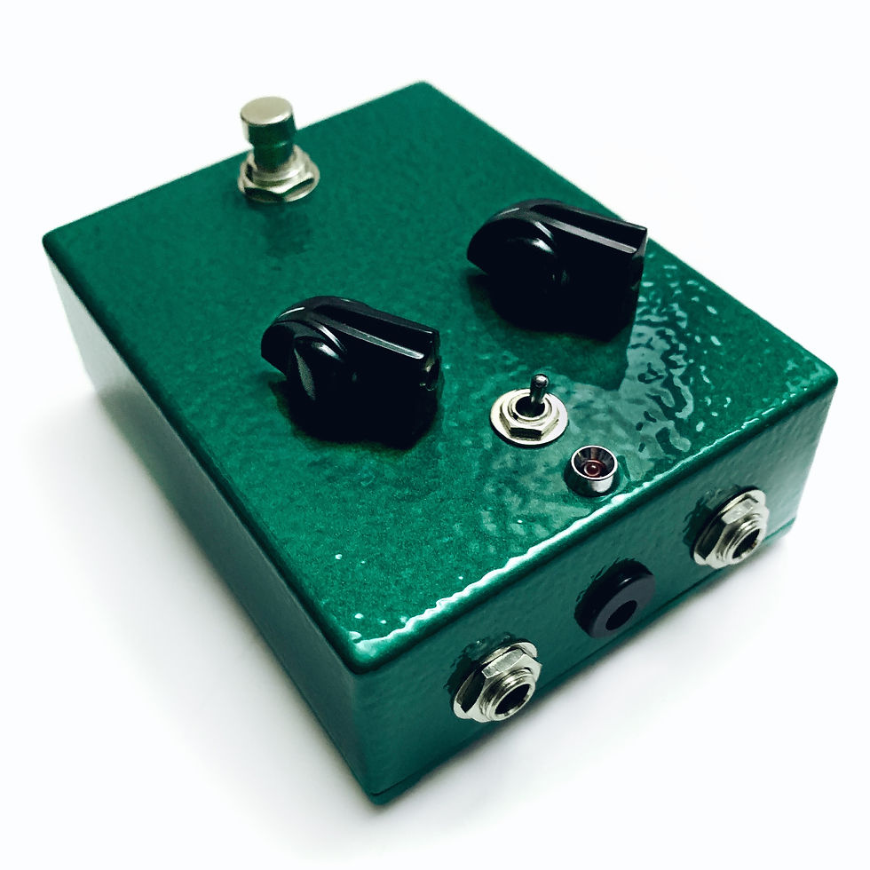 Thumbnail: Custom MK1 Fuzz - Hammered Deep Green