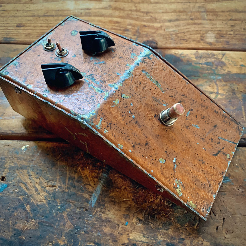 Thumbnail: Zonk/MK1 Fuzz - Hammered Copper Heavy Relic