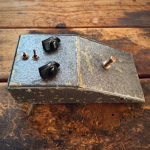 Zonk/MK1 Fuzz - Hammered Pewter Heavy Relic | Cunningham Amps