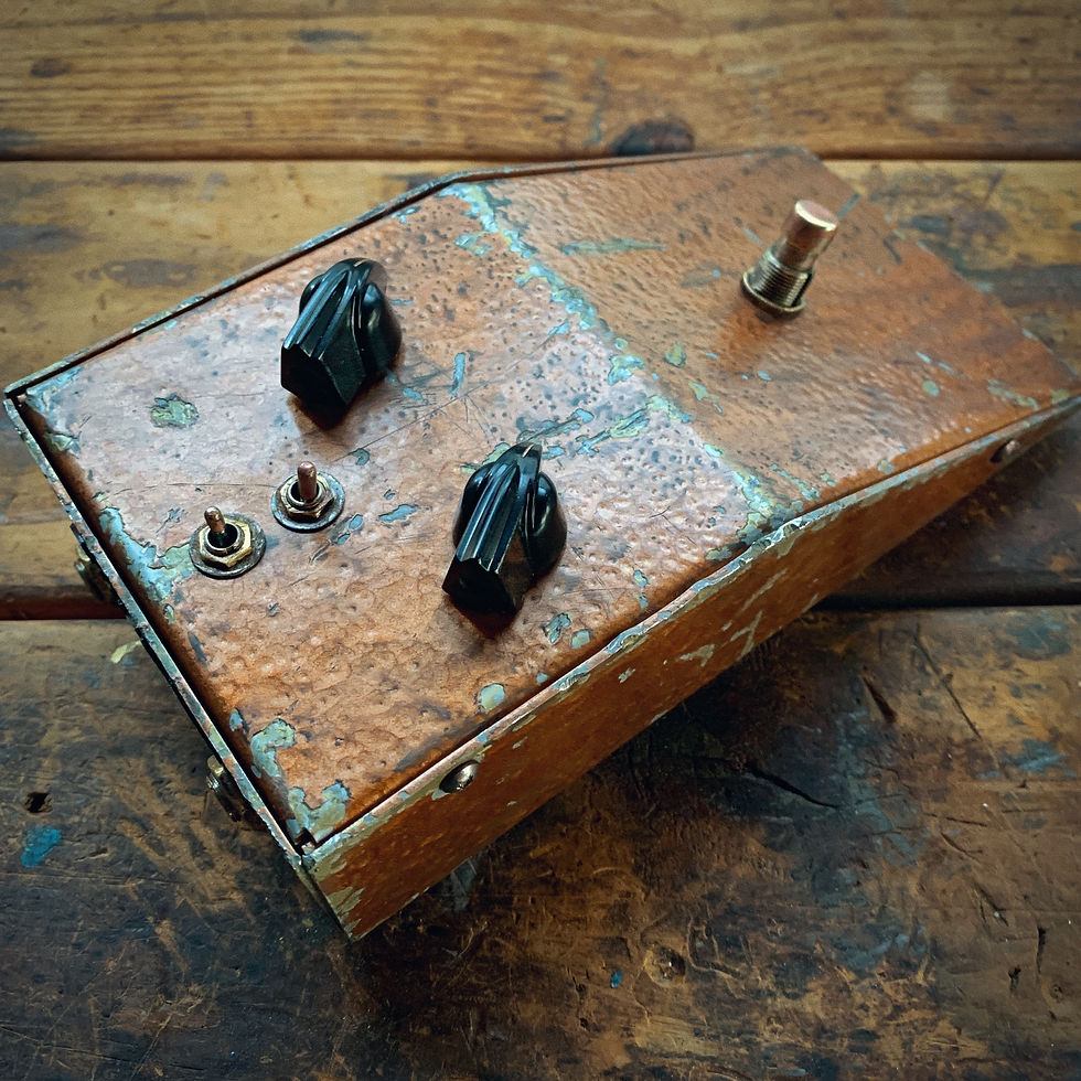 Thumbnail: Zonk/MK1 Fuzz - Hammered Copper Heavy Relic