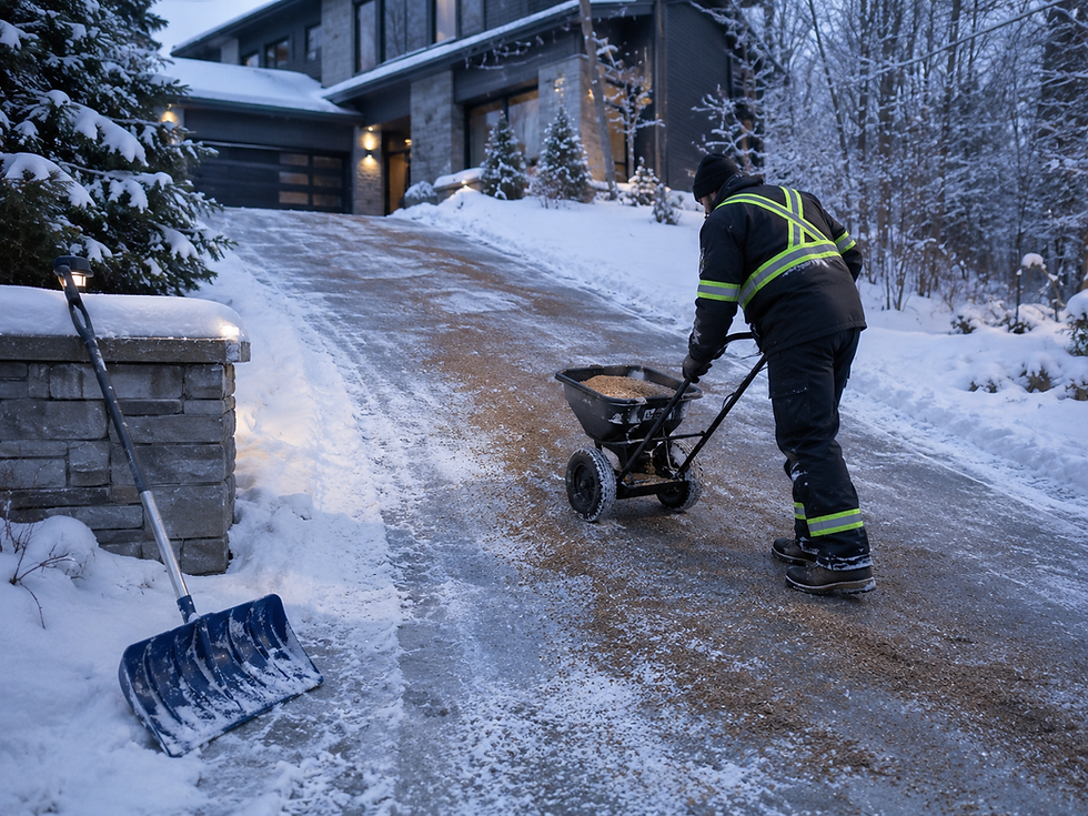 Sand vs Salt for Ice: The Cold-Weather Switch That Changes the Whole Strategy