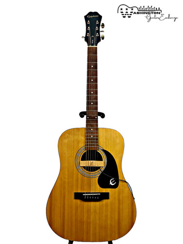 美品/希少/Epiphone DR-90NA 改チューナー付エレアコ 美品/希少