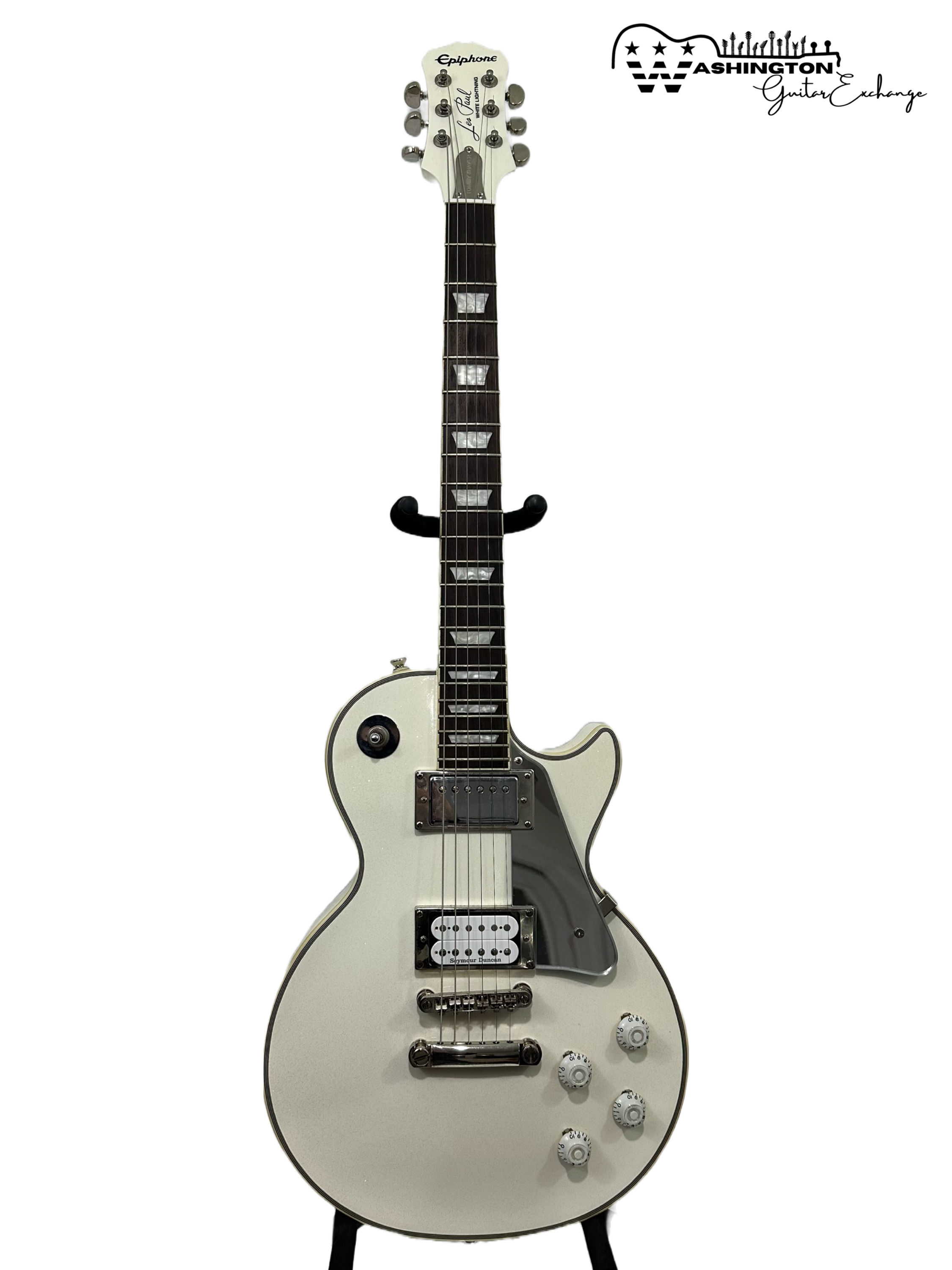2015 Epiphone Les Paul Tommy Thayer “White Lightning”