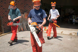 Natural resources management students
