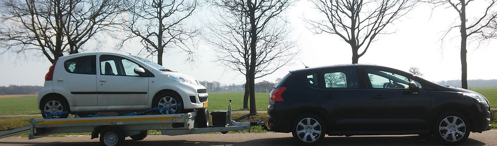 friesland motortrailer 6 motoren mini autotransporter rijbewijs b