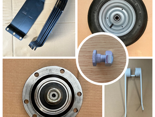 A collage of Malone Farm Machinery parts