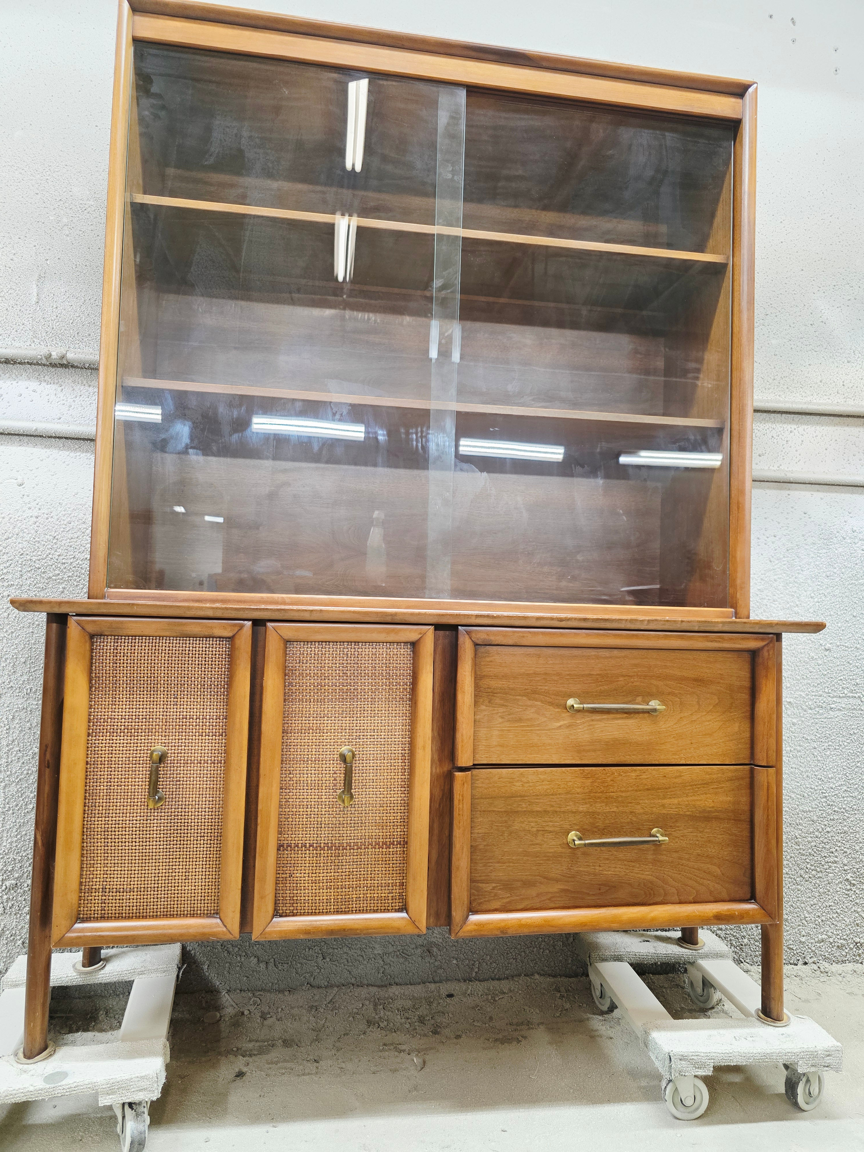 Mid century modern hutch 