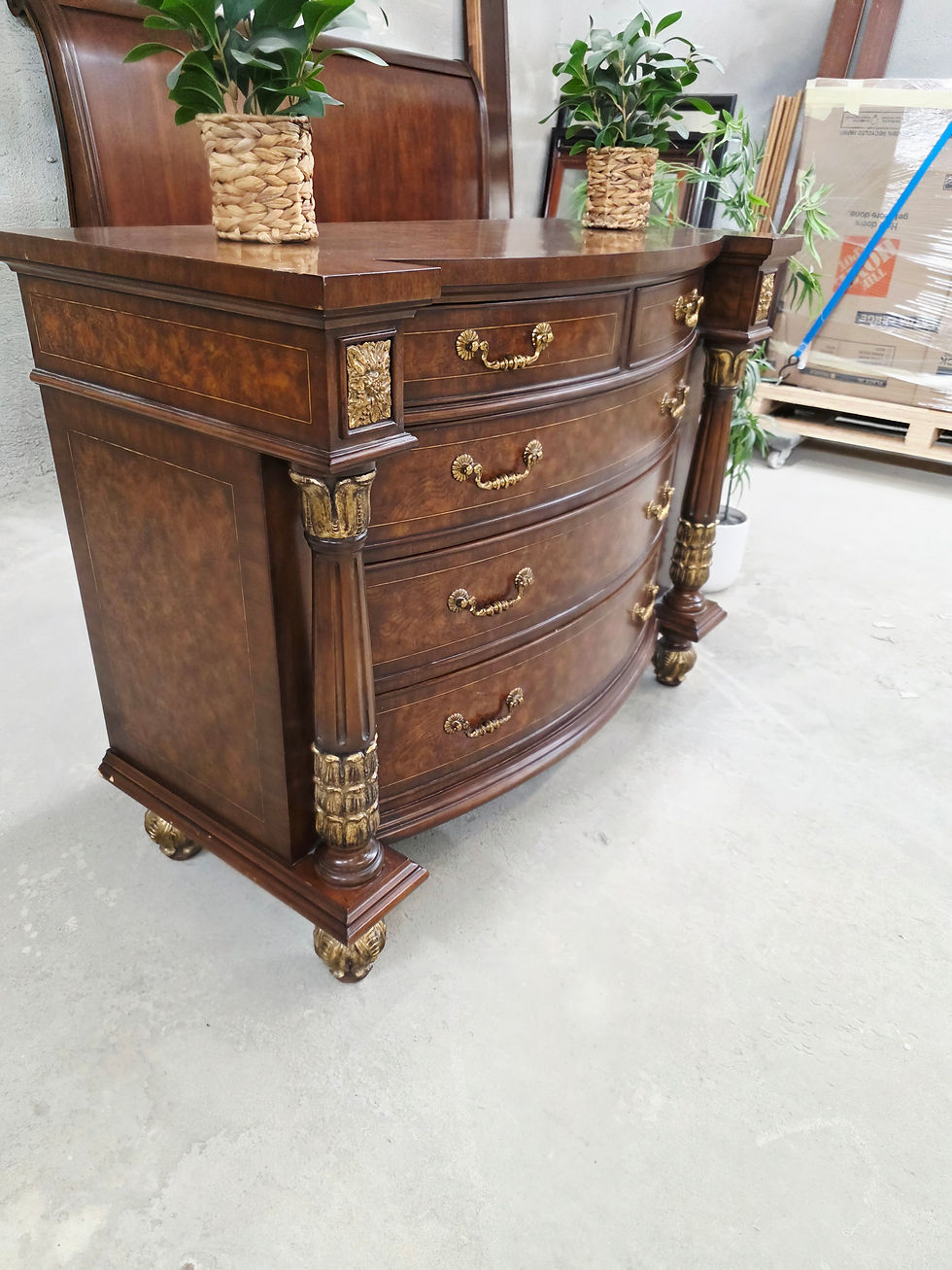 Thumbnail: ✨ Maitland-Smith Serpentine Chest/Dresser ✨
