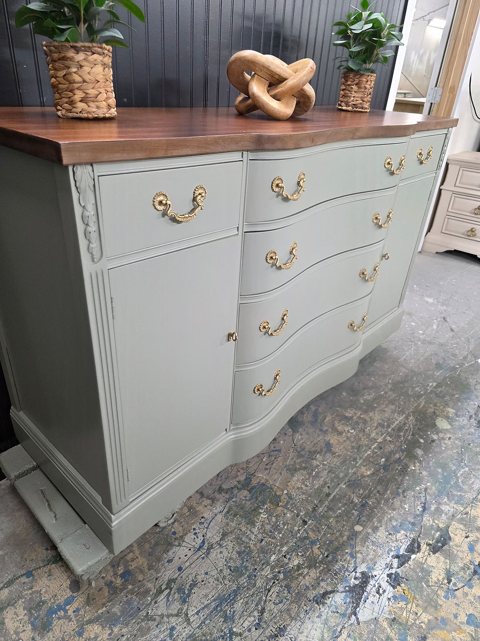Thumbnail: Vintage sideboard /buffet 