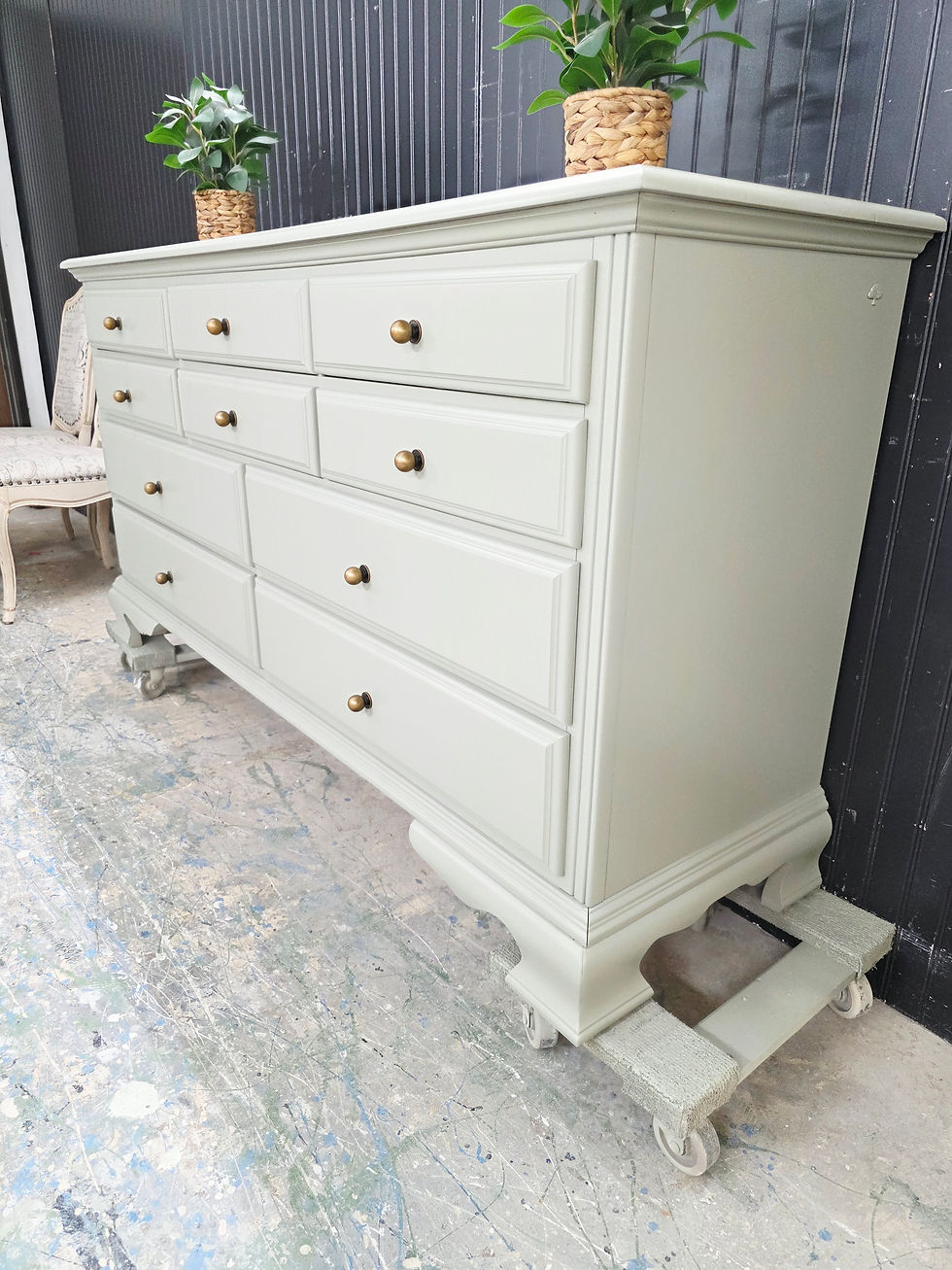 Thumbnail: Solid wood dresser 