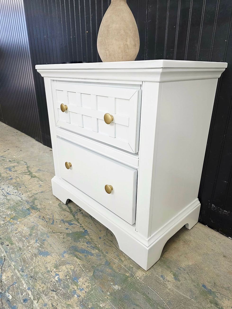 Thumbnail: Single modern nightstand 