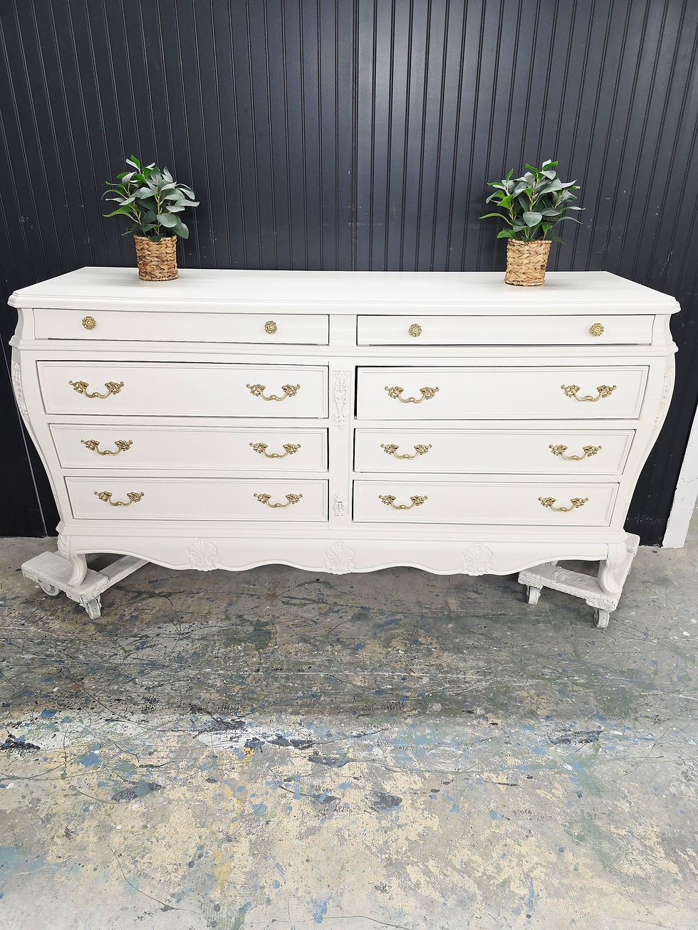 Thumbnail: Large  Bombay style dresser 
