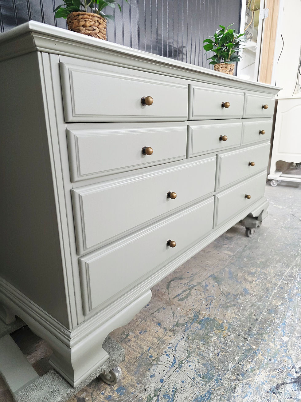 Thumbnail: Solid wood dresser 