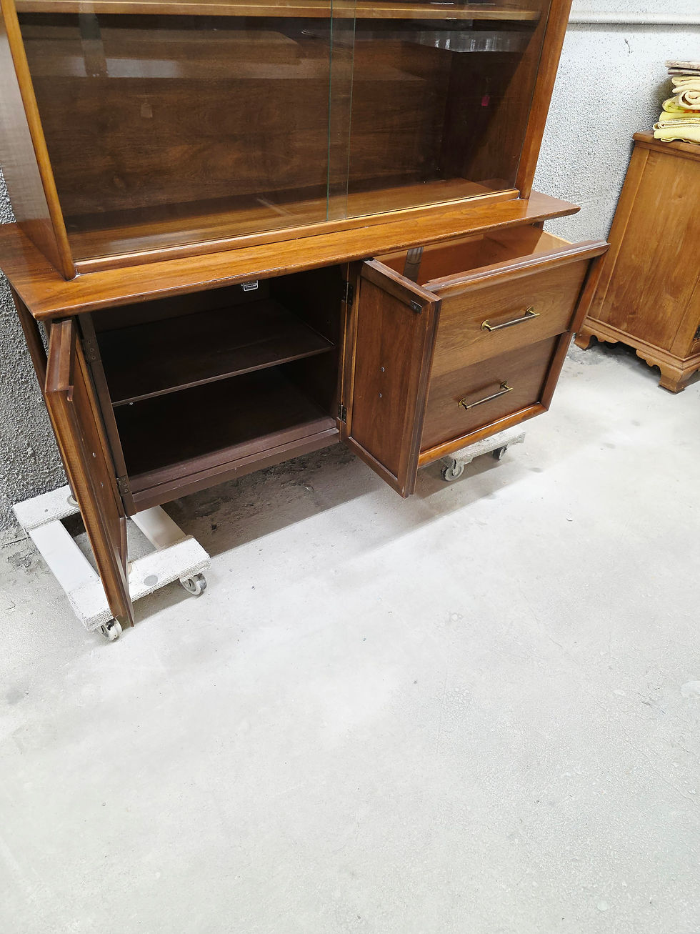 Thumbnail: Mid century modern hutch 