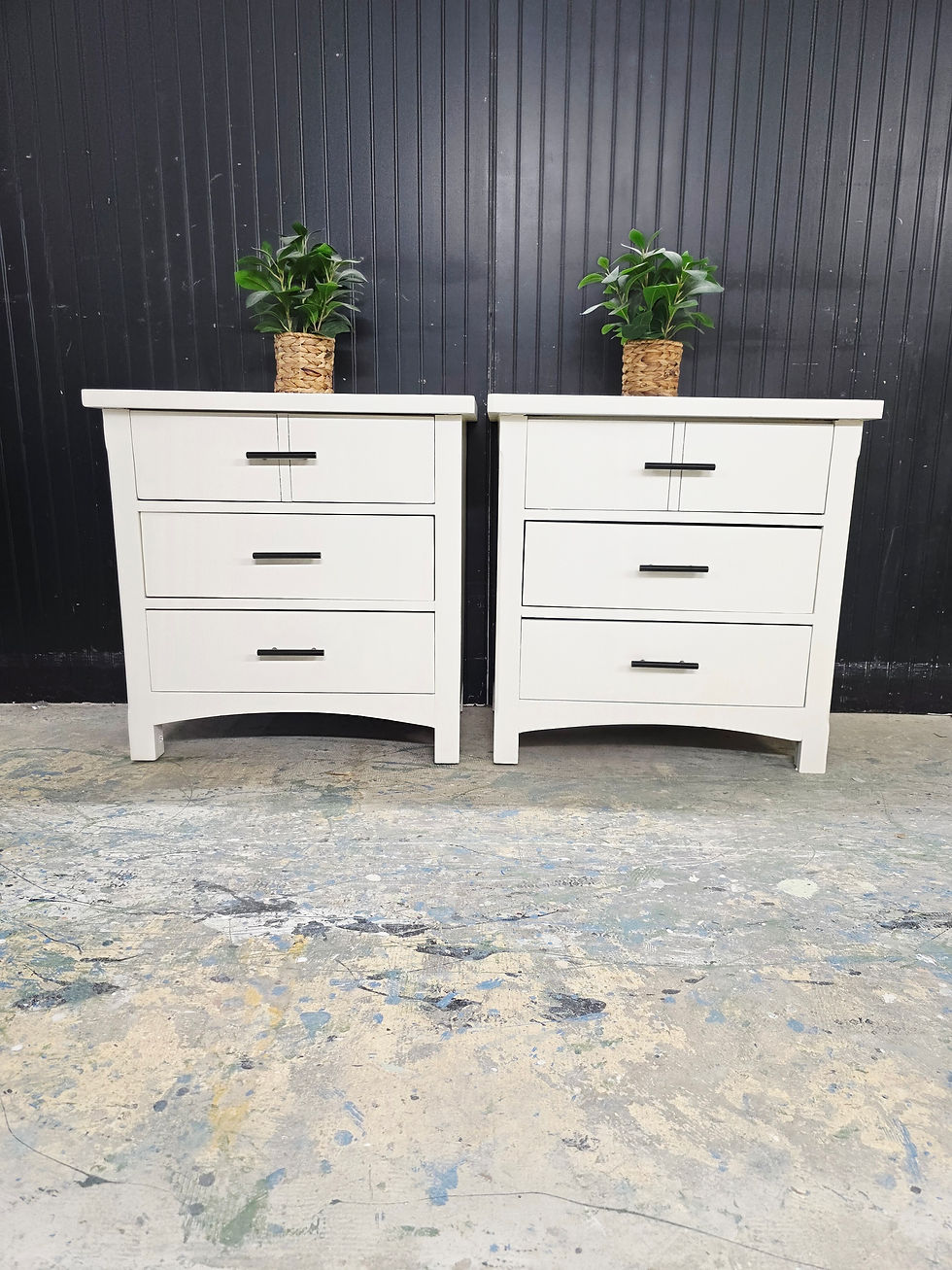 Thumbnail: 2 modern nightstands 