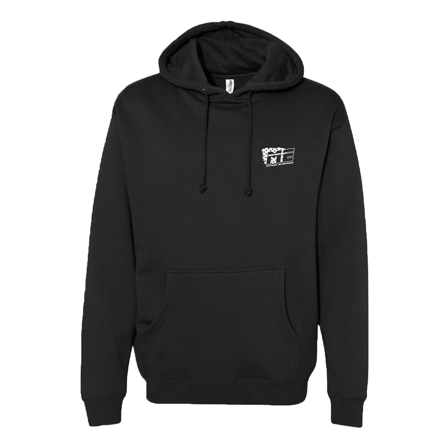 (Pre Order 4-6 weeks) Matthees Light weight Hoodie - BLK