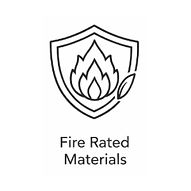 Fire-rated architectural vinyl options for commercial lift wrapping and refurbishment