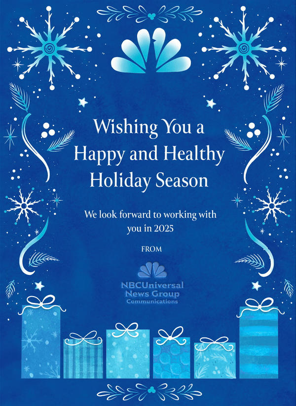 NBCU News Group Final Holiday Ecard