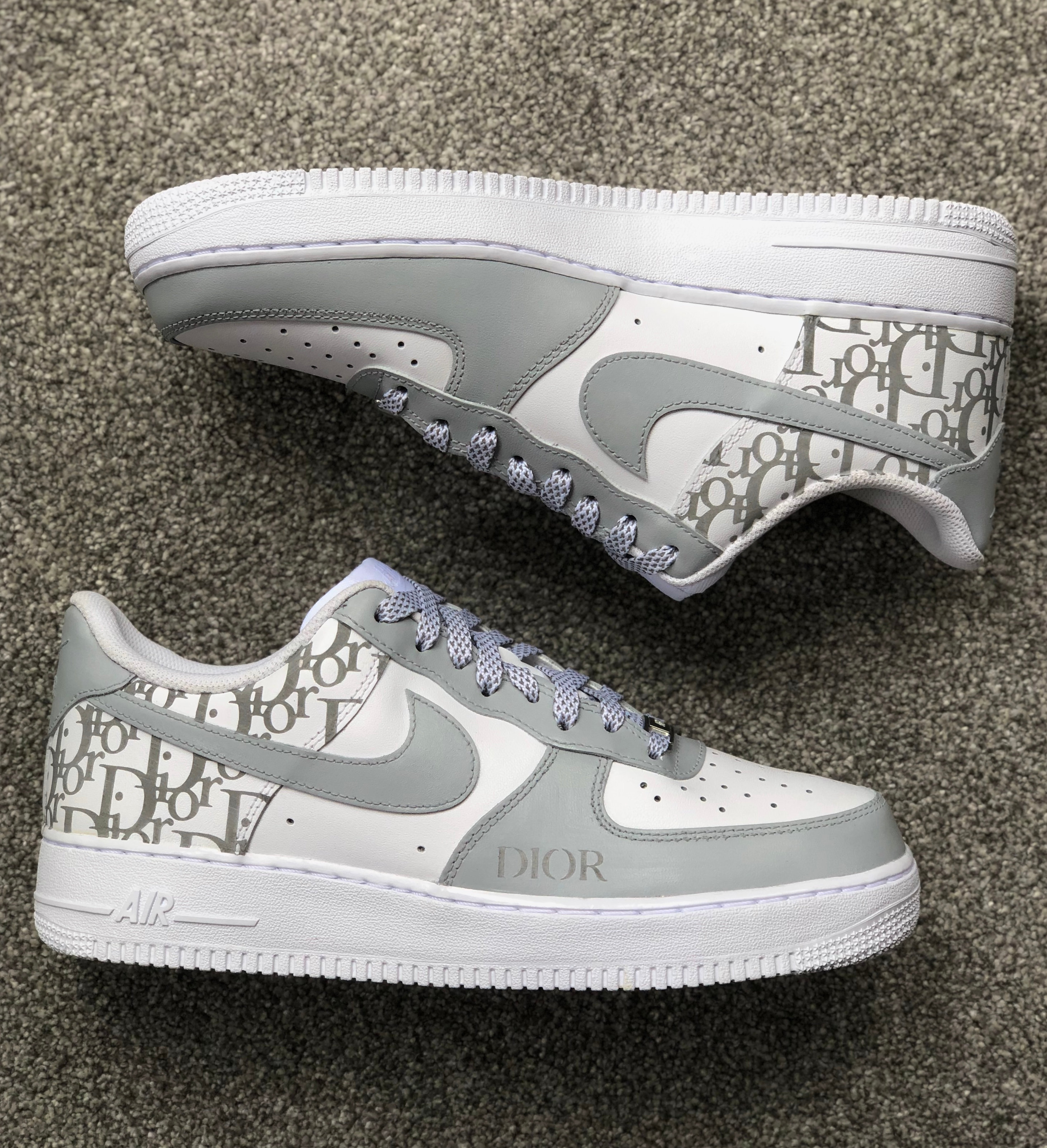 Custom Nike Air Force 1 - 'LUXURY' | 2cdcustoms