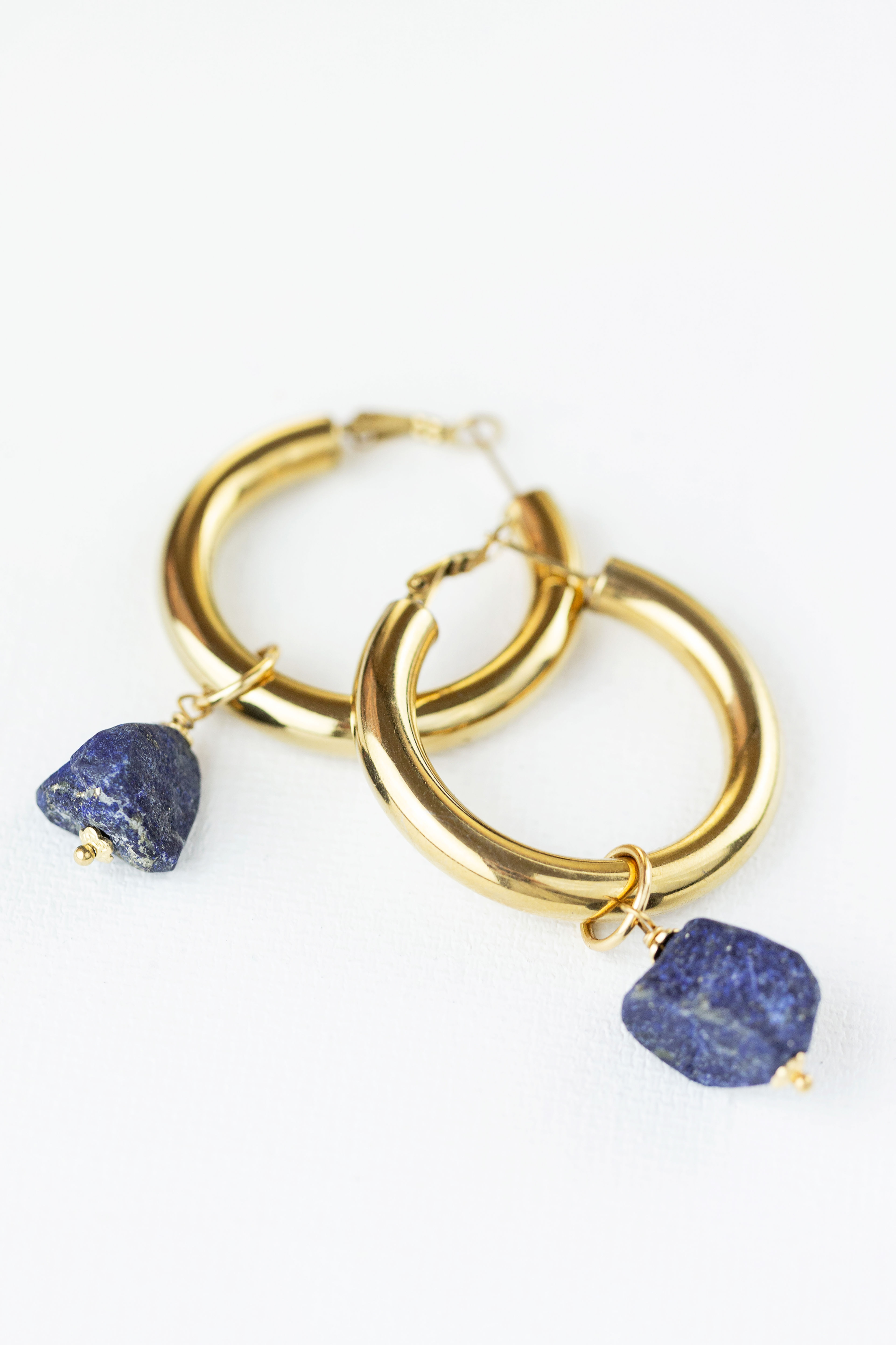 Orecchini Queen of Egypt / Raw Lapislazuli