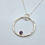 Thumbnail: Amethyst Circle Pendant