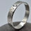 Thumbnail: Hammered Silver Band