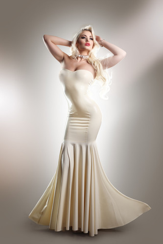 Latex Cocktail Dress