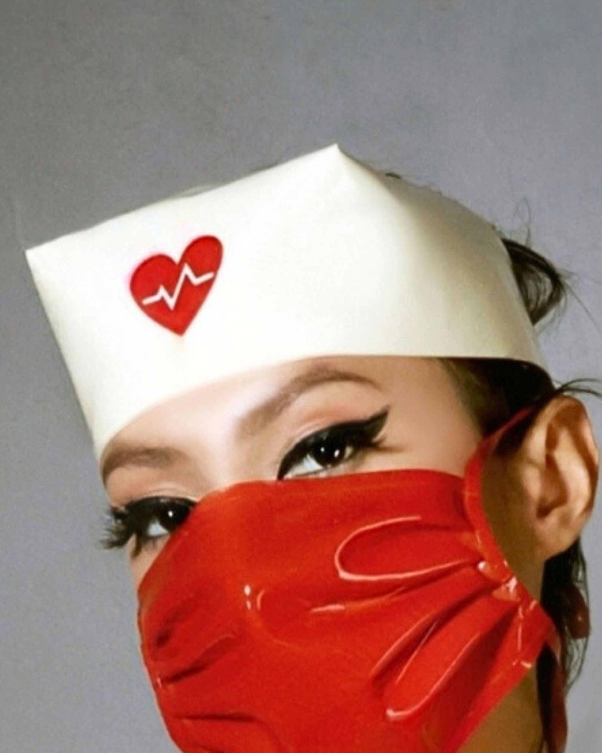 vintage style nurse hat retro and fun for dress up
