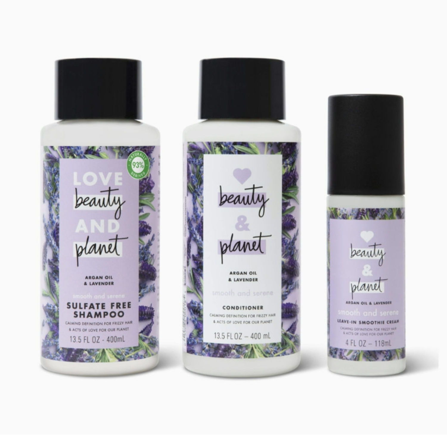 Bundle Love Beauty and Planet Aceite de Argán y Lavanda
