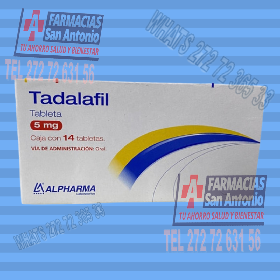Tadalafil 5mg Alpharma 14 tabletas