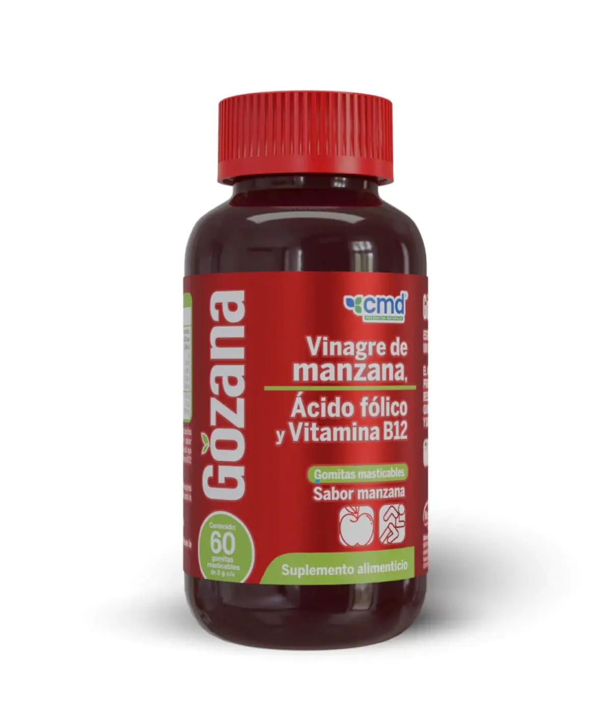 Gozana gomitas de vinagre de manzana
