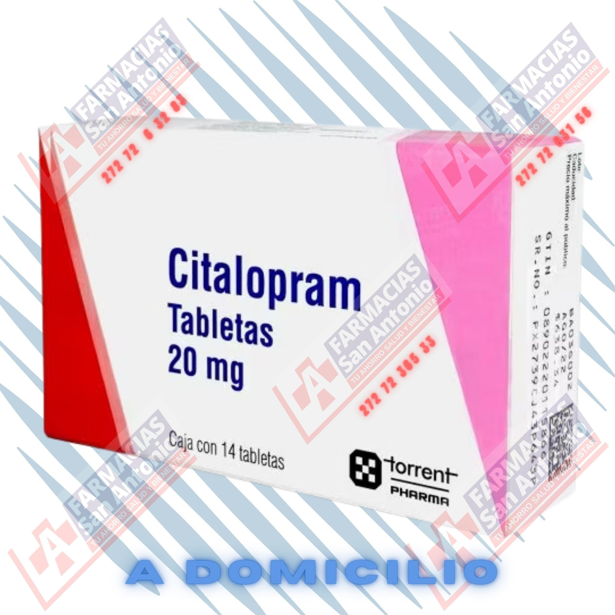 Citalopram 20mg 14tabletas