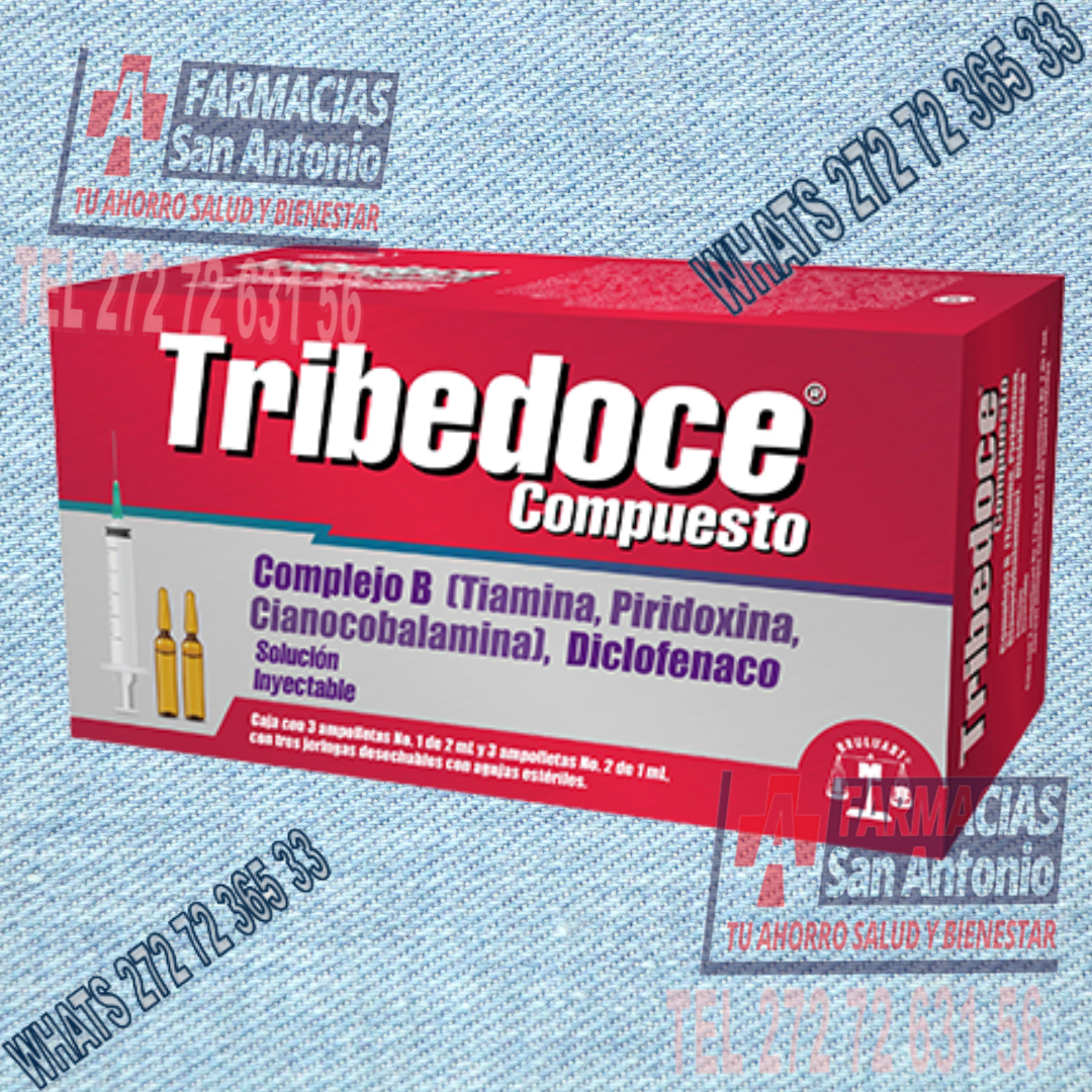 Tribedoce Compuesto 3 inyecciones