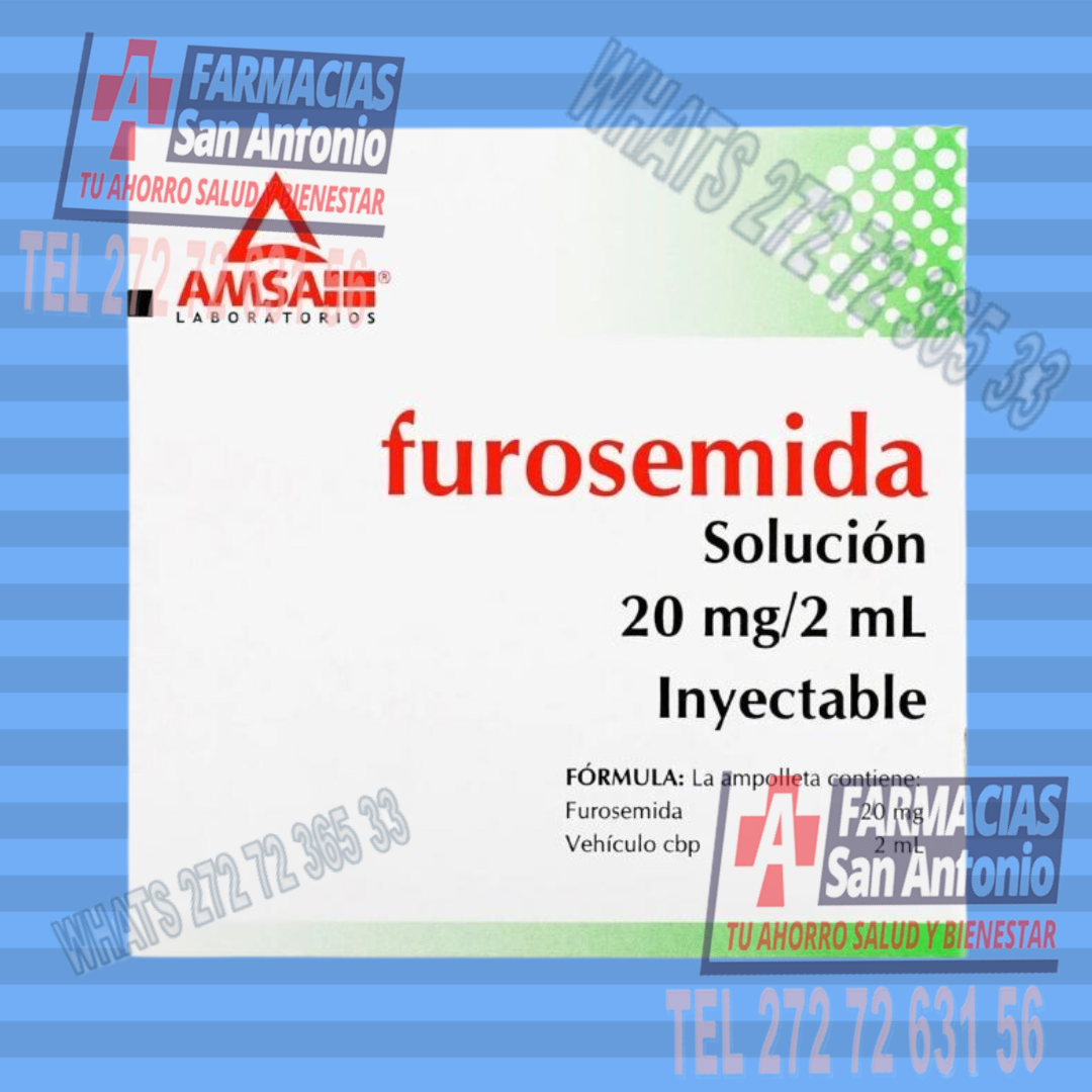 Furosemida 20mg/2ml AMSA