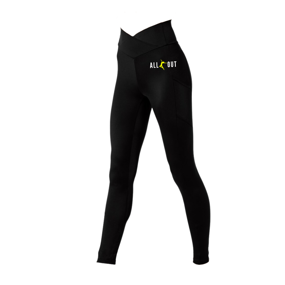 Crossover V-Waist Leggings