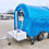 Thumbnail: Premade Rounder - Blue 7.5ft Dog Grooming Trailer