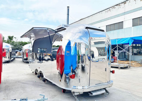 Concession Trailers for sale food vending carts for cheap buy food trailers near me mobile