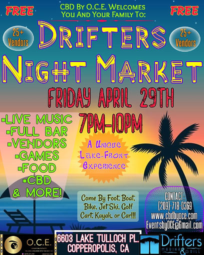 Drifters Night Market 4/29