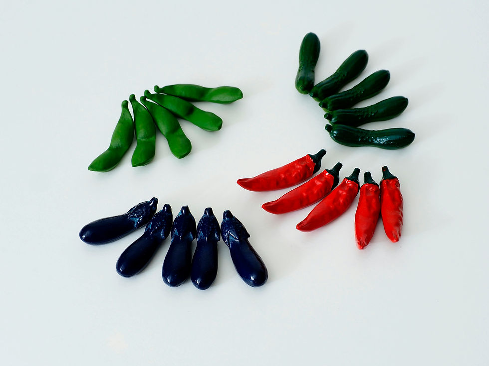 サムネイル： 箸置き　枝豆