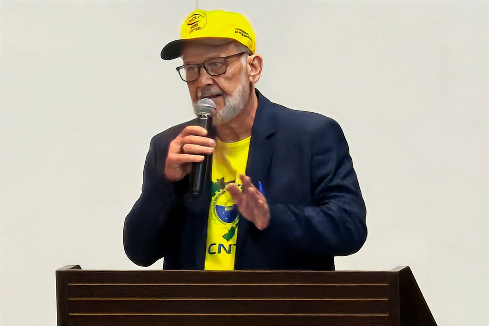 Secretário Regional Centro-Oeste da CNTI participa de evento da Campanha Nacional de Prevenção de Acidentes do Trabalho em Cuiabá
