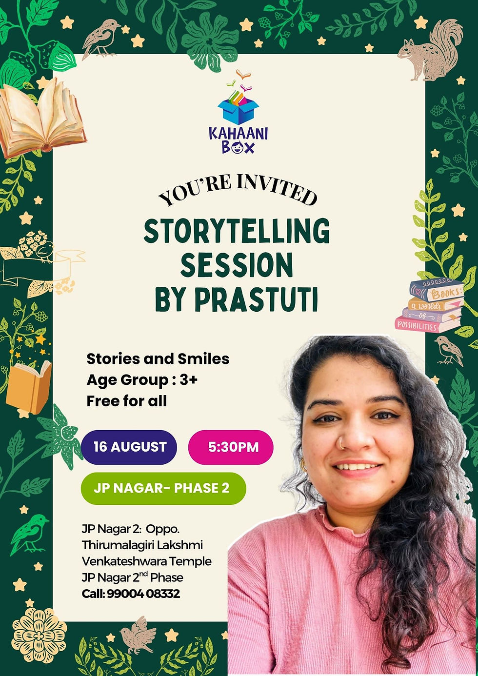 Storytelling with Prastuti