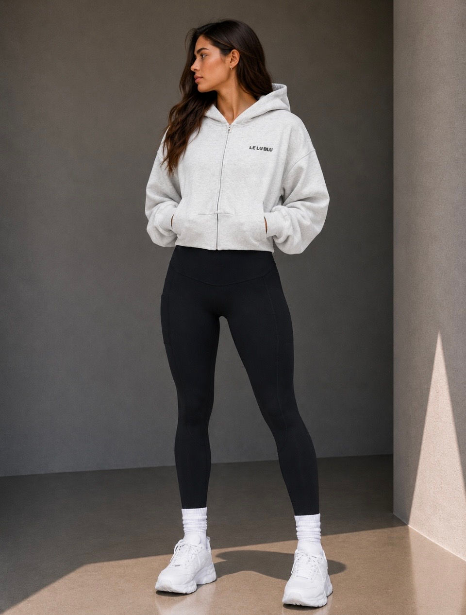 LeLu’Blu Aurelia Zip Hoodie