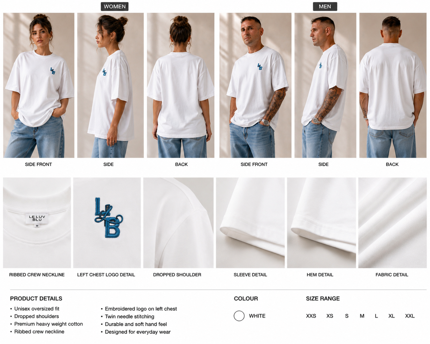MILANO OVERSIZED TEE