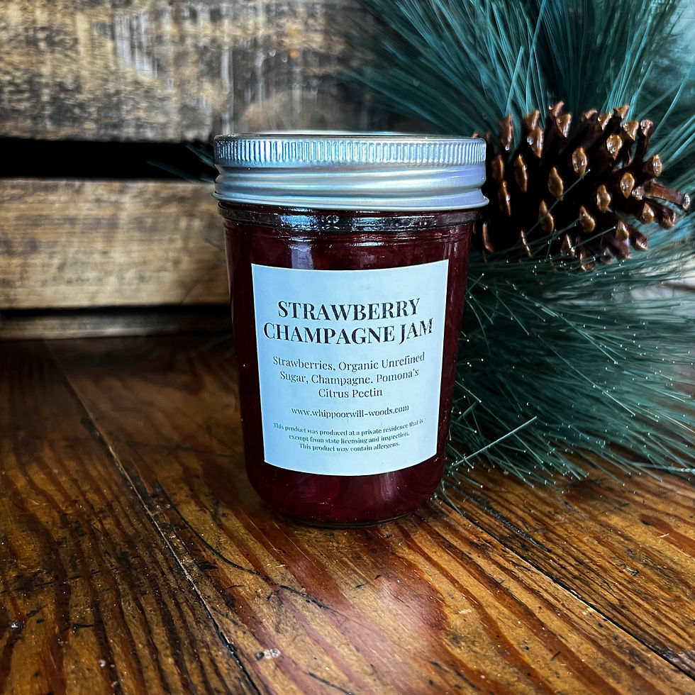 Strawberry Champagne Jam