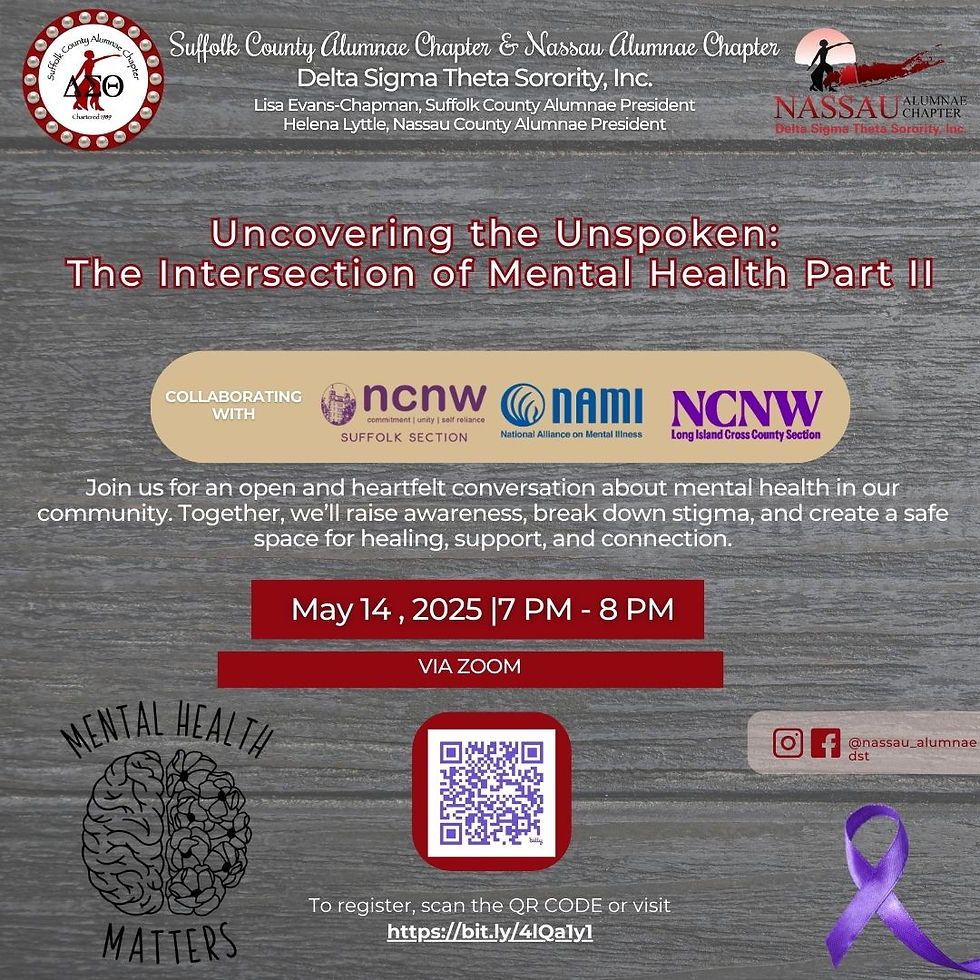 Uncovering the Unspoken: The Intersection of Mental Health, Part II