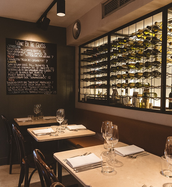 Baccalà. Italian seafood restaurant and wine bar in Bermondsey